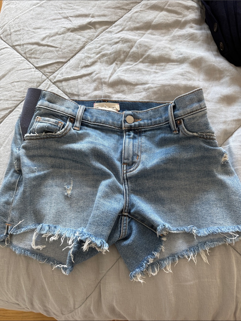 Hatch The Cut Off Maternity Denim Short